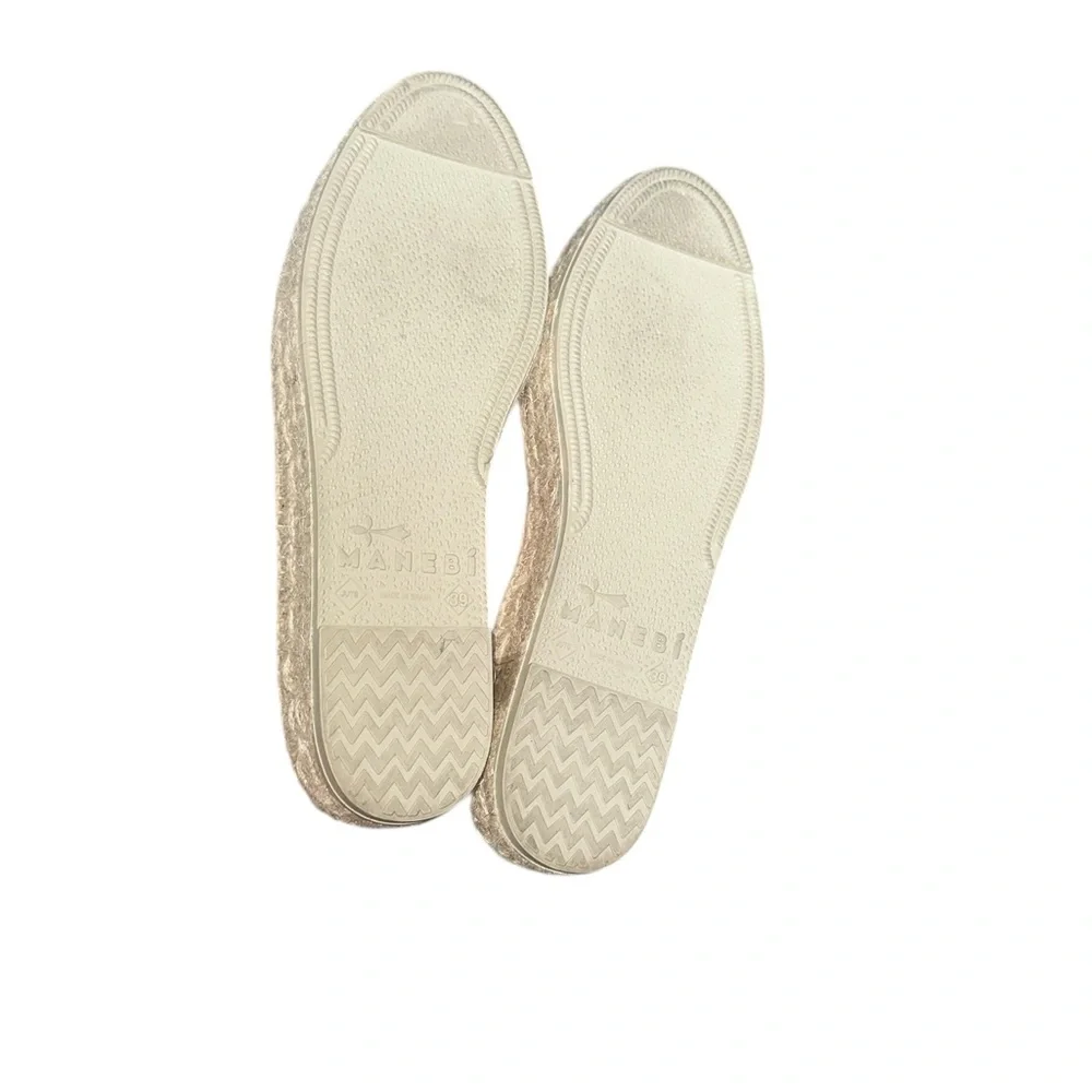 Manebi platform Pink Espadrille to Slip-On Shoes womens 8 NWOB‎